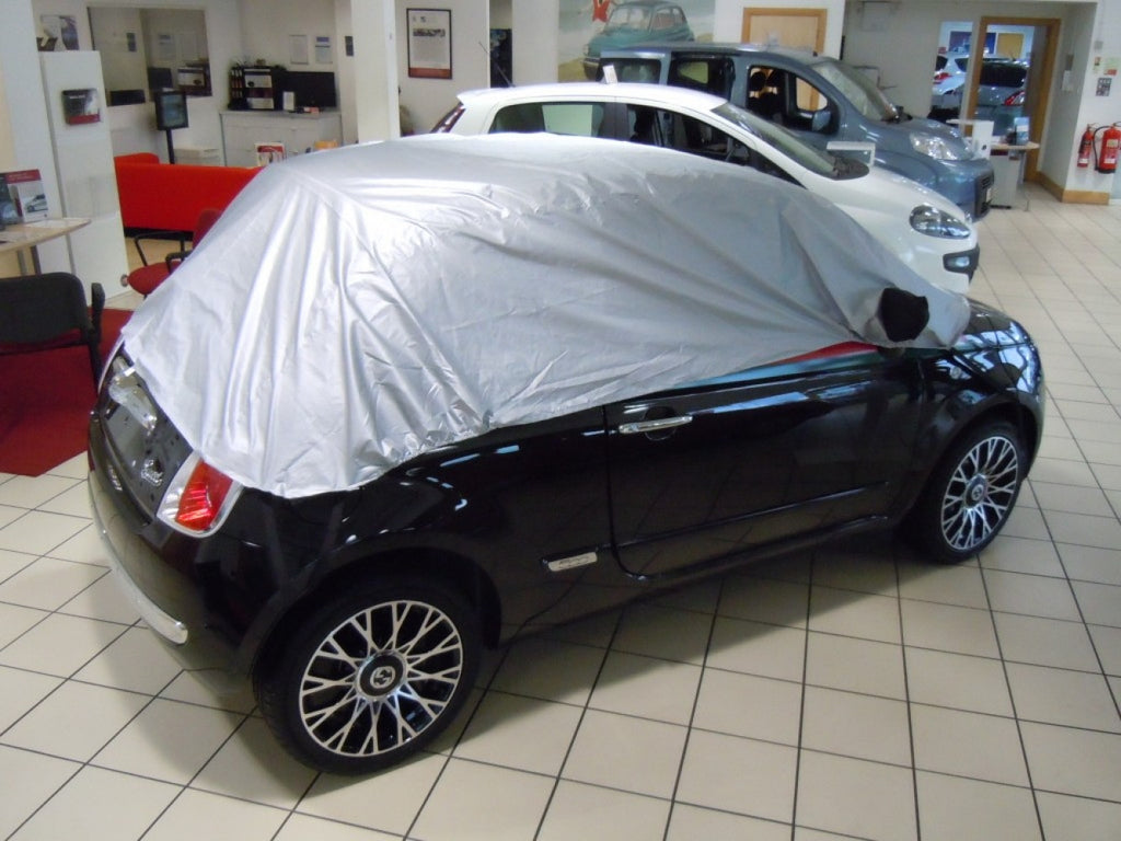 Fiat 500 Waterproof Outdoor Half Car Cover – Just Car Covers